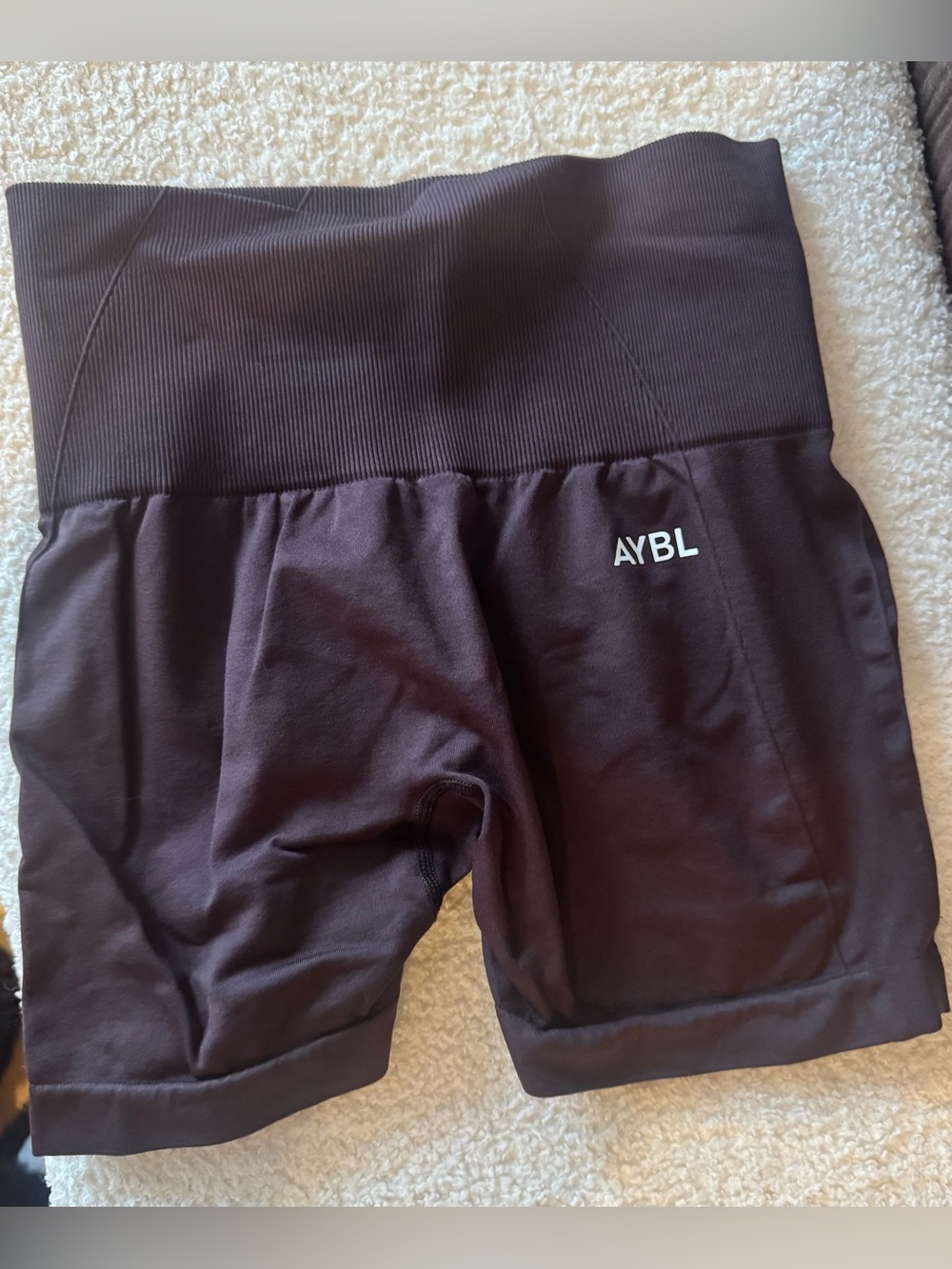AYBL Balance Serif Shorts Athletic Shorts Brown